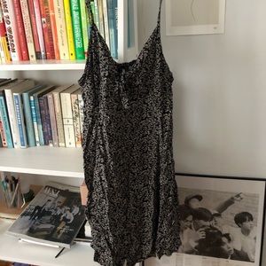 AE Floral black dress